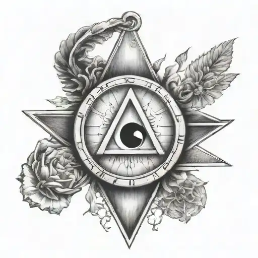 seven hermetic principles incorporated tattoo design idea