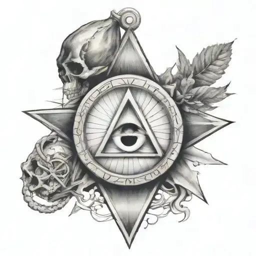 seven hermetic principles  tattoo design idea