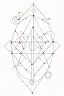 hermetic principles clearly represented  tattoo design idea