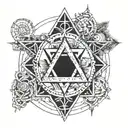 7 hermetic principles  tattoo design idea