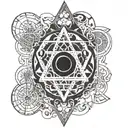 7 hermetic principles  tattoo design idea