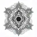 7 hermetic principles  tattoo design idea