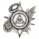 seven hermetic principles incorporated tattoo design idea