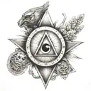 seven hermetic principles incorporated tattoo design idea
