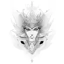 ashura tattoo design idea