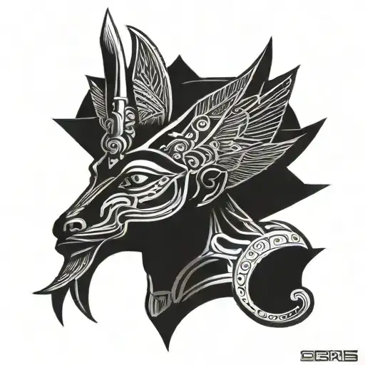 osiris tattoo design idea