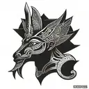 osiris tattoo design idea