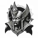 osiris tattoo design idea