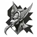 osiris tattoo design idea