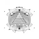 Egyptian pyramid and Mexican pyramids, Gemini, Greek goddess Athena, Viking axe tattoo design idea