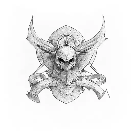 bike reffering "trust the process" tattoo design idea