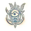 yugioh monster tattoo design idea