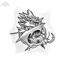 yugioh monster tattoo design idea