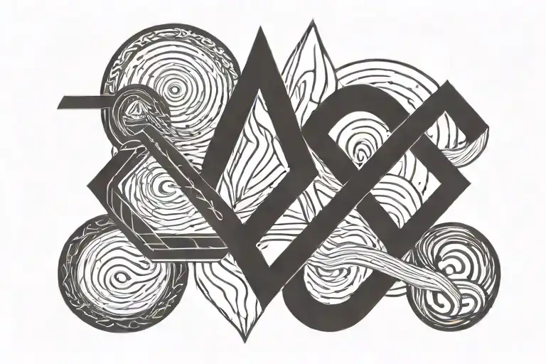 god is greater than the highs and lows tattoo design idea