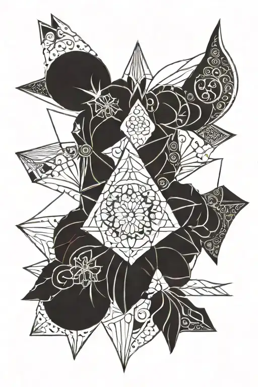 modern mehndi patterns tattoo design idea