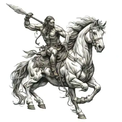 chiron the centaur tattoo tattoo design idea