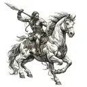 chiron the centaur tattoo tattoo design idea