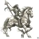 chiron the centaur tattoo tattoo design idea