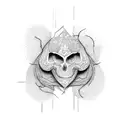 vein tattoo design idea