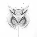 vein tattoo design idea