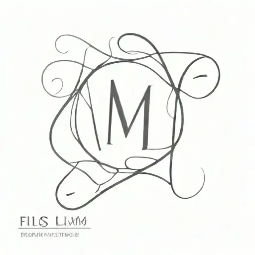 kids initials m c l l m l t to form tattoo design idea