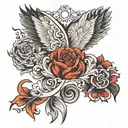eros tattoo design idea