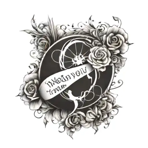 a world without you isnt meant for me tattoo design idea