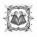 cards tattoo design idea