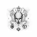 ac milan tattoo design idea