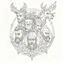 3 Brothers   tattoo design idea