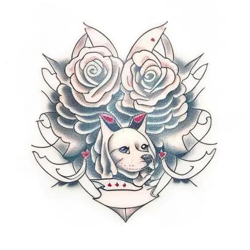 quiero la palabra Mahal kita con un corazon tattoo design idea