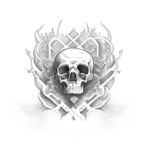 dillom post mortem album tattoo design idea