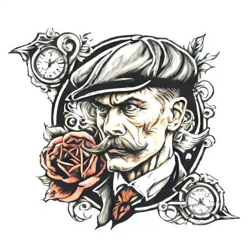 peaky blinders tattoo tattoo design idea