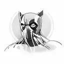 deadpool wolverine John wick  tattoo design idea