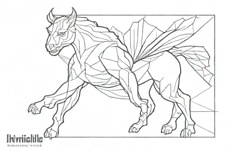 invincible tattoo design idea