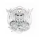 izanami tattoo design idea
