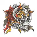 XXIV tattoo design idea