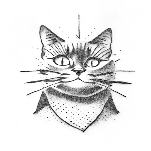 black cat salem massachusetts small tattoo tattoo design idea