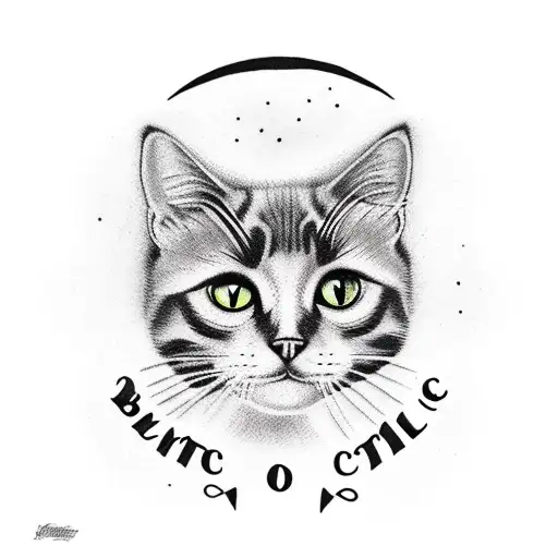 black cat salem massachusetts small tattoo tattoo design idea