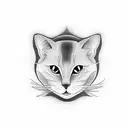black cat salem massachusetts small tattoo tattoo design idea