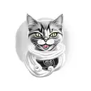 black cat salem massachusetts small tattoo tattoo design idea