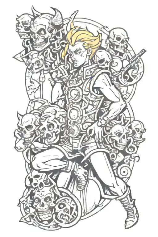seven deadly sins  tattoo design idea