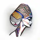 nefertiti tattoo design idea