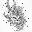 nefertity  tattoo design idea