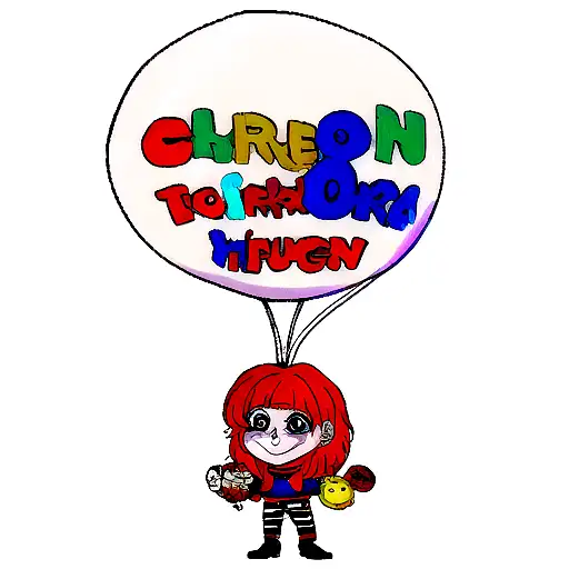 Chucky con el globo de It en una mano y en la otra con las garras de Freddy Krueger  tattoo design idea