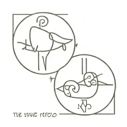 The tattoo symbolises my two grandfathers and my father, who have already passed away. My two grandfathers were both bri tattoo design idea