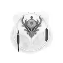 perseverance tattoo design idea