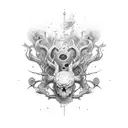 perseverance tattoo design idea