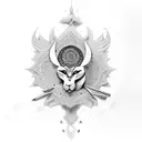 Iranian honor tattoo design idea