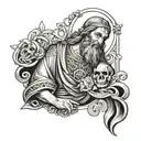Saint Jude Thaddeus tattoo design idea